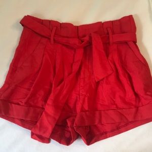 high waisted shorts